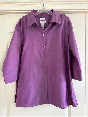 LIZ Claiborne WOMAN NON-IRON BLOUSE SIZE 1X